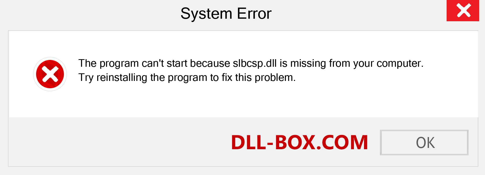  slbcsp.dll file is missing?. Download for Windows 7, 8, 10 - Fix  slbcsp dll Missing Error on Windows, photos, images